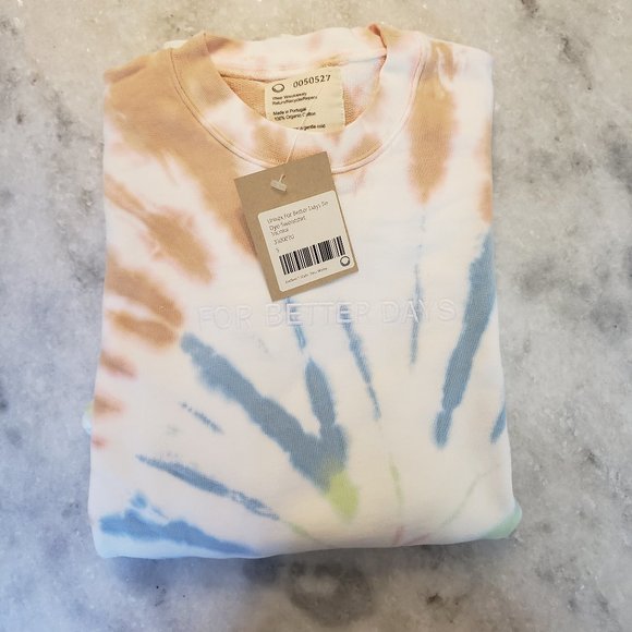 For Better Days Tie Dye Sweatshirt - Picture 2 of 6